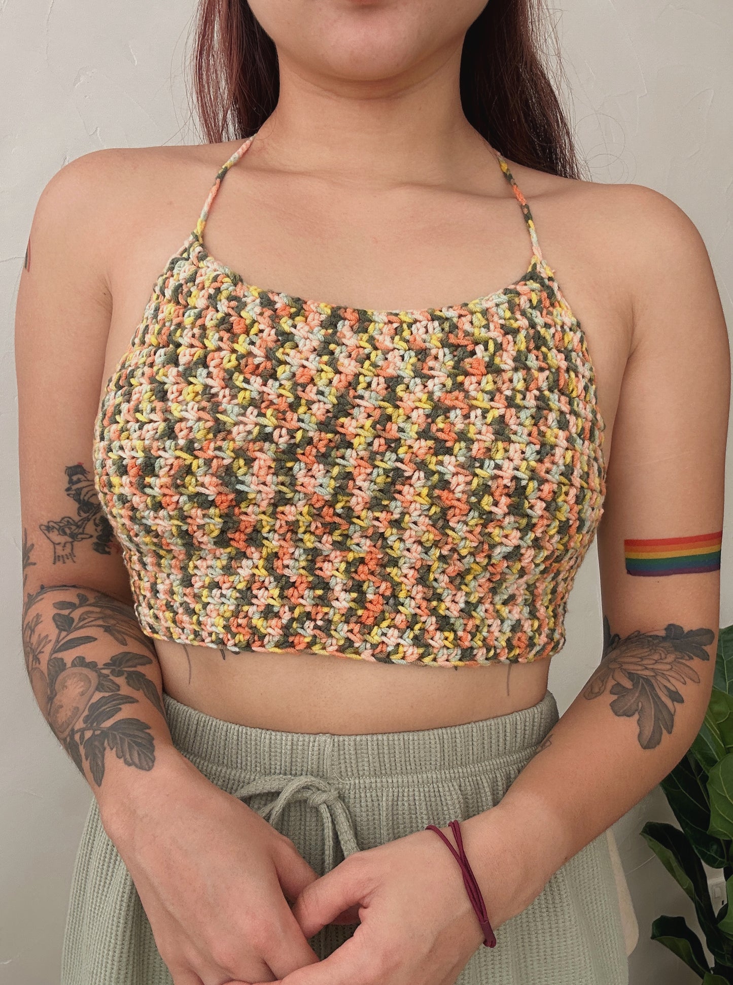 Golden Hour Lace Up Top