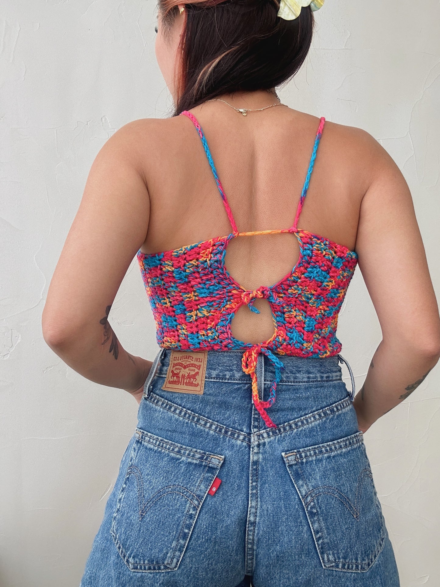 Lucky 8 Paddle Pop Crop Top