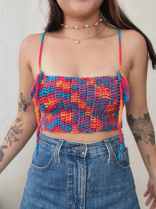 Lucky 8 Paddle Pop Crop Top